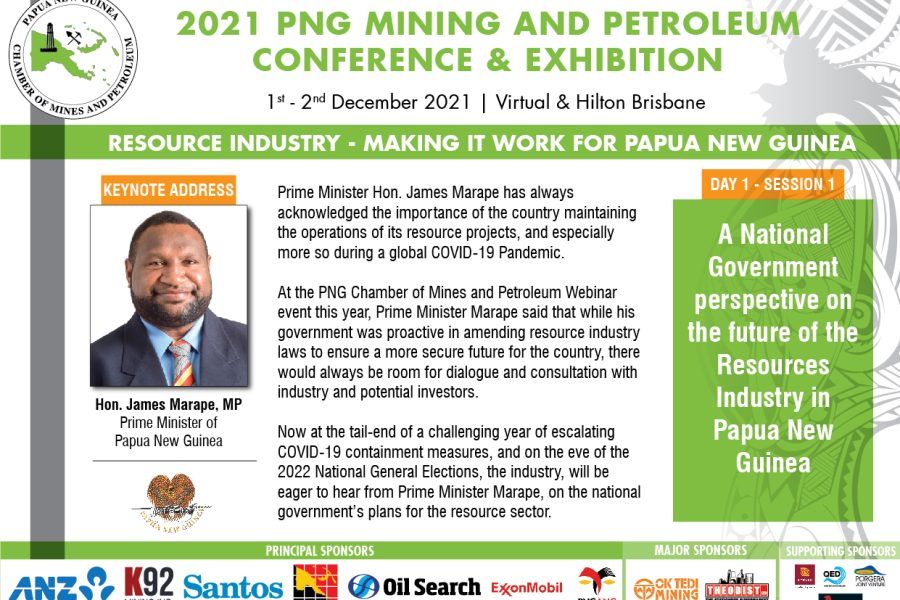 Prime Minister James Marape to Deliver Keynote Address