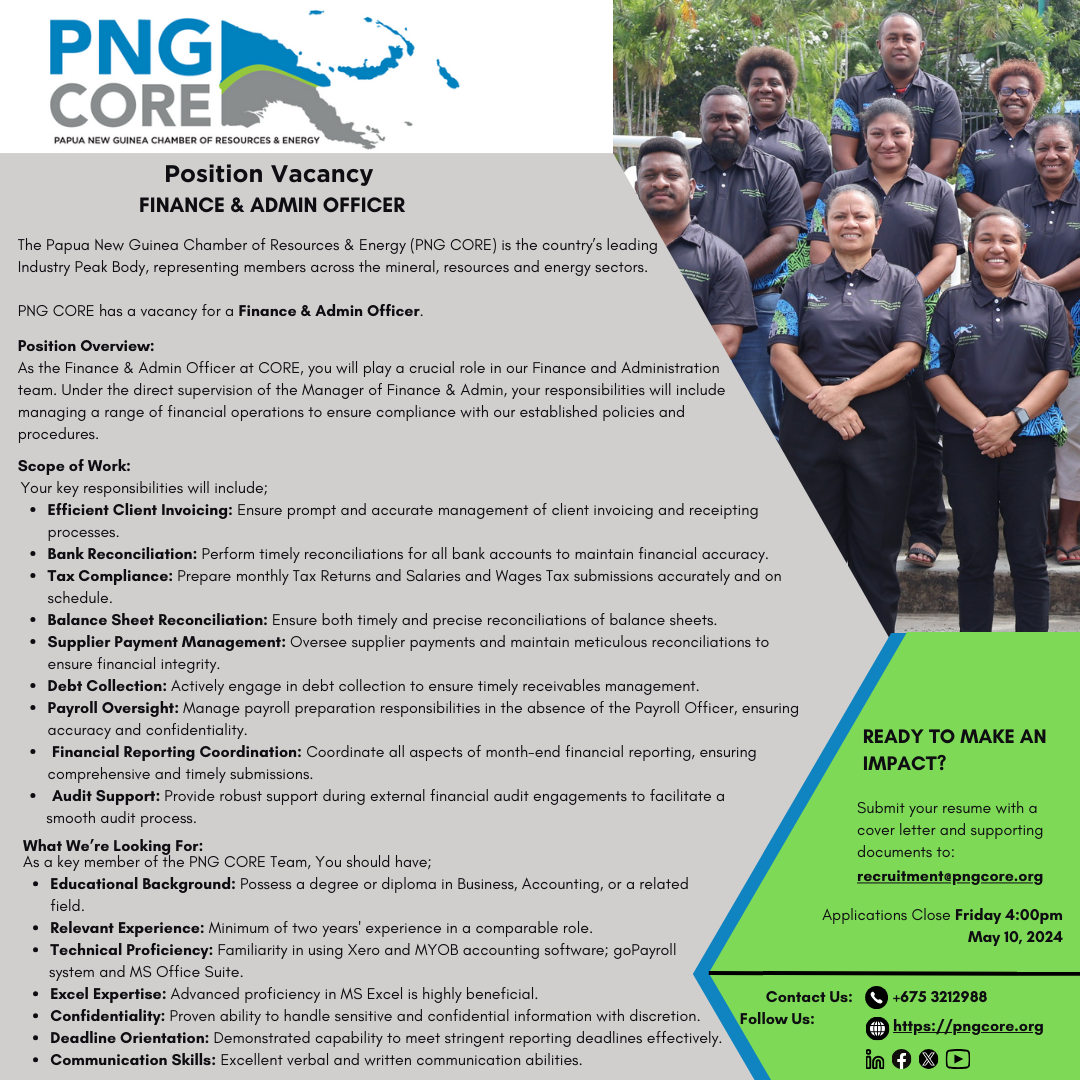 We’re Hiring: Finance & Admin Officer